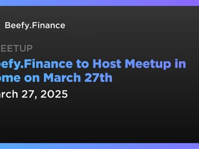 Beefy.Finance to Host Meetup in Rome on March 27th - bifi, beefy, rome, Crypto, token, Coindar