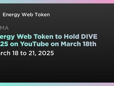 Energy Web Token to Hold DIVE 2025 on YouTube on March 18th - ewt, web, Crypto, token, Coindar