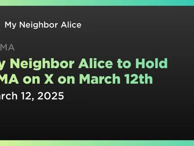 My Neighbor Alice to Hold AMA on X on March 12th - defi, my neighbor alice, ama, alice, game, Crypto, token, Coindar